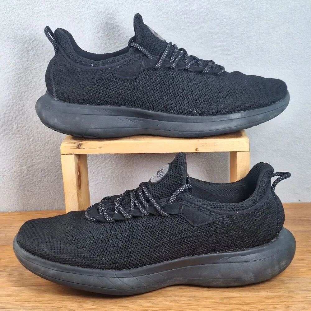 Snibbs Orbit Men's 9.5 EU 43 Work Sneakers Black Slip-Resistant Women's 11